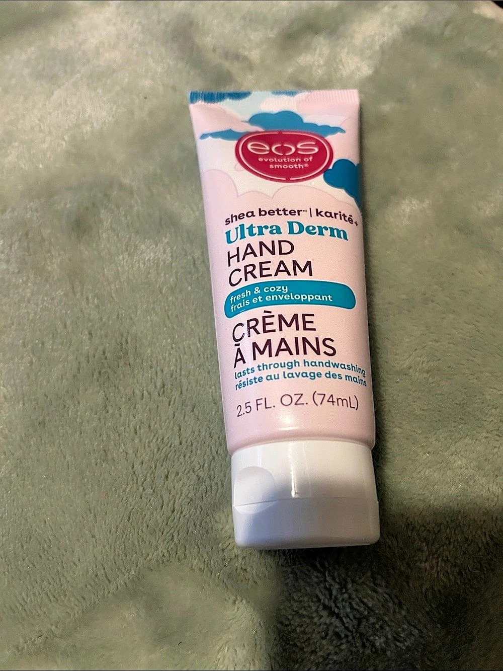 Eos Ultra Derm Hand Cream Hand Cream Pink fresh & cozy NWT